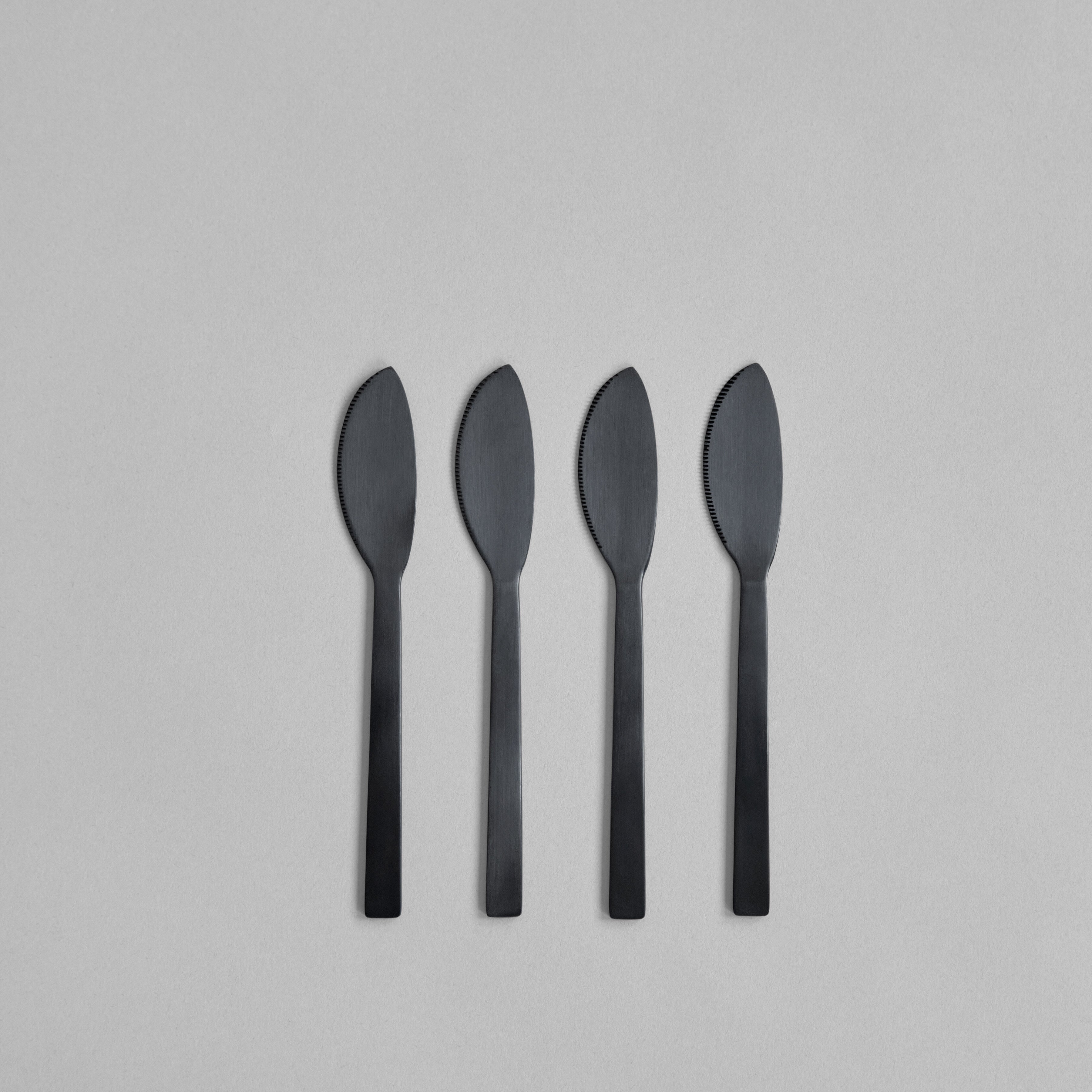 101-copenhagen-kogei-buttermesser-schwarz-metall image 1