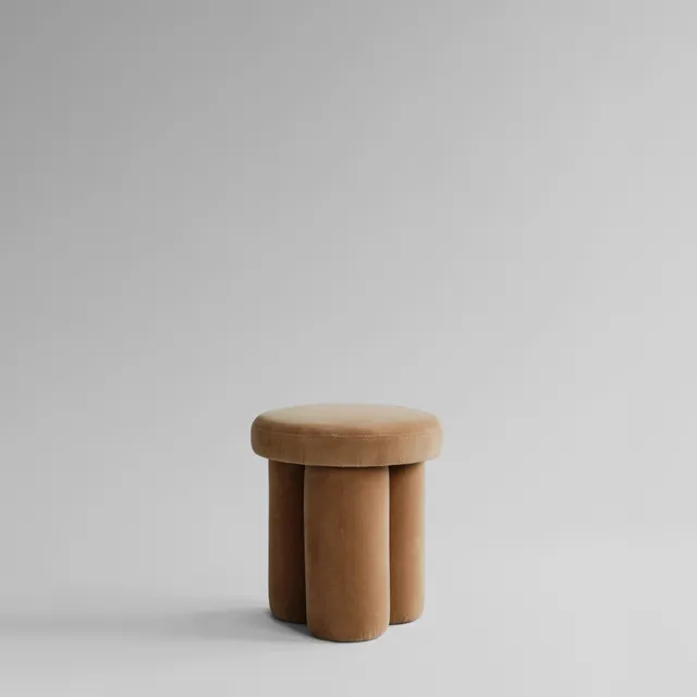 101-copenhagen-big-foot-hocker-desert-samt-beige image 1