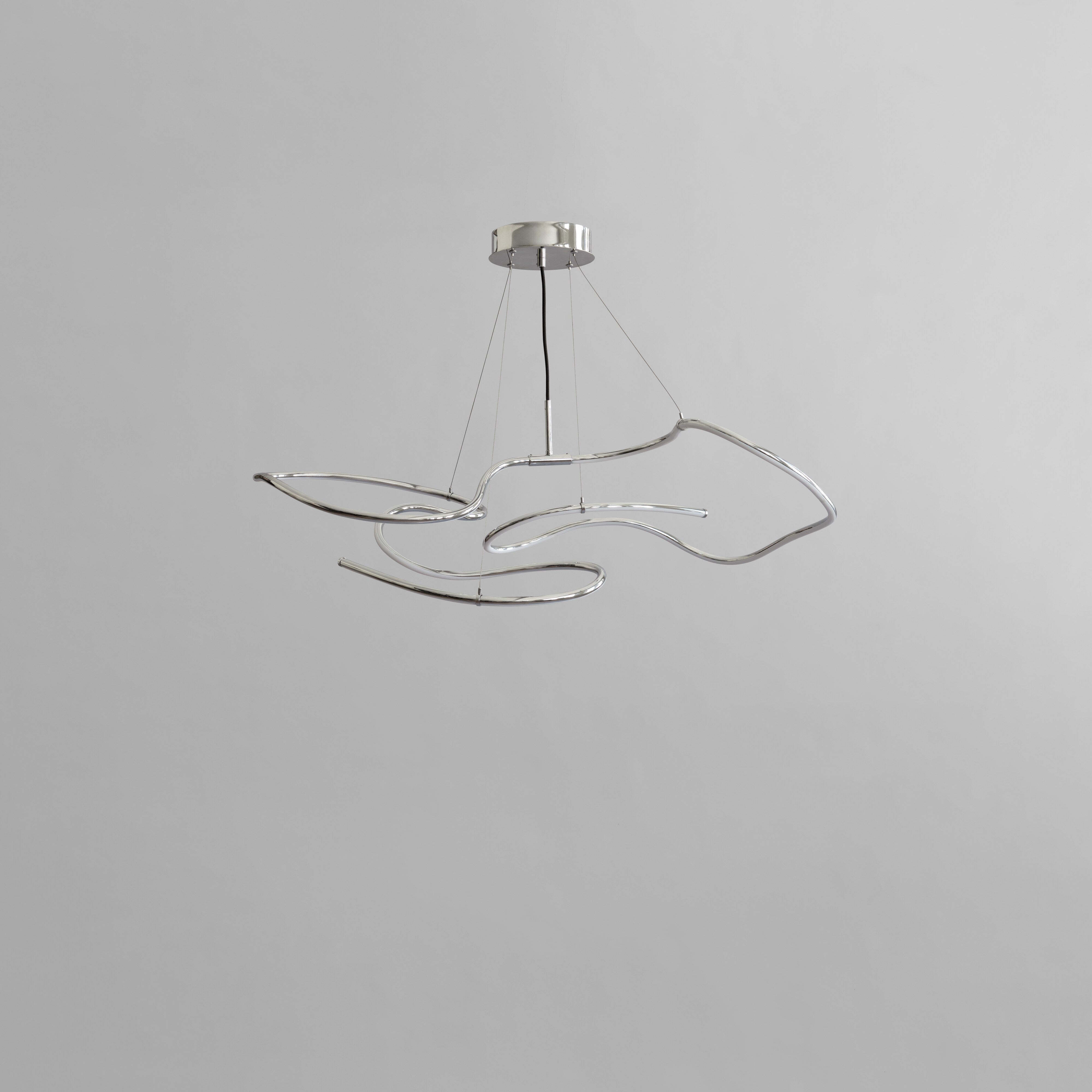 101-copenhagen-ghost-chandelier-mini-chrom-led-5m image 1