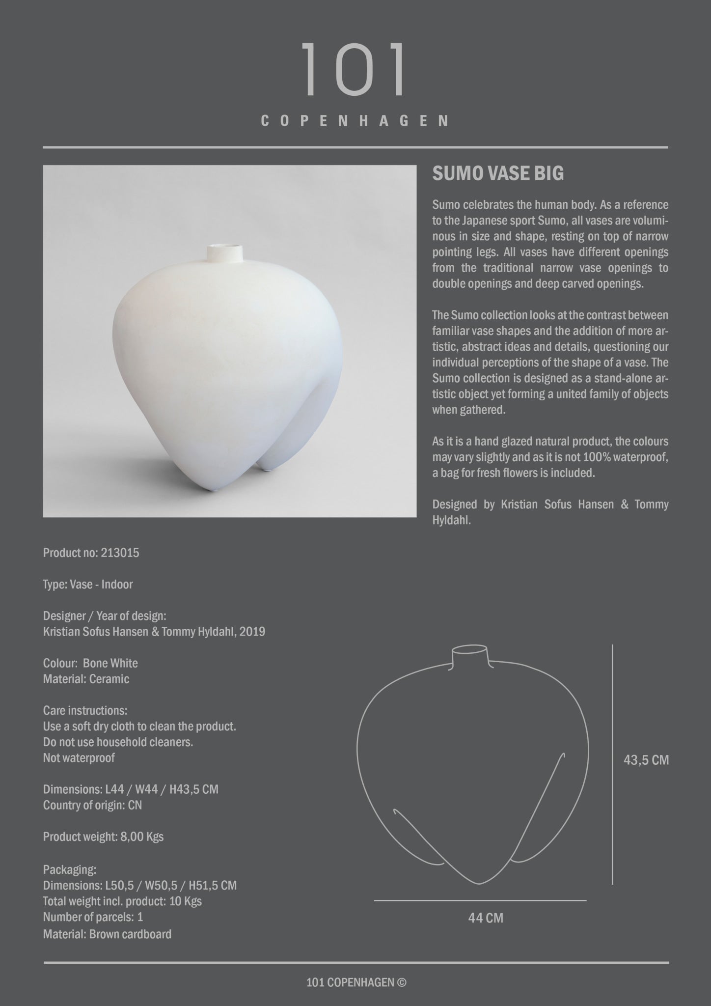 101-copenhagen-sumo-vase-big-blumenvase-bone-white-keramik image 8