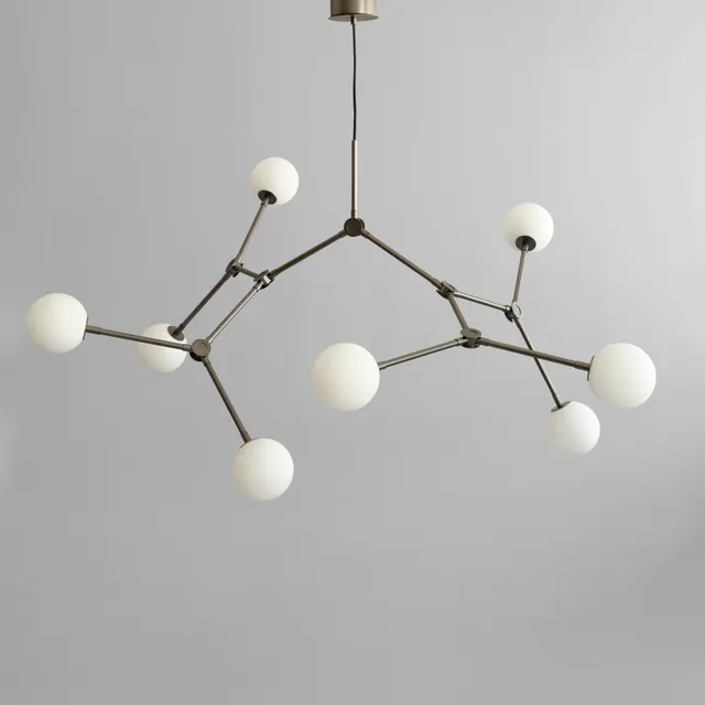 101-copenhagen-drop-chandelier-grande-grauer-kronleuchter image 1