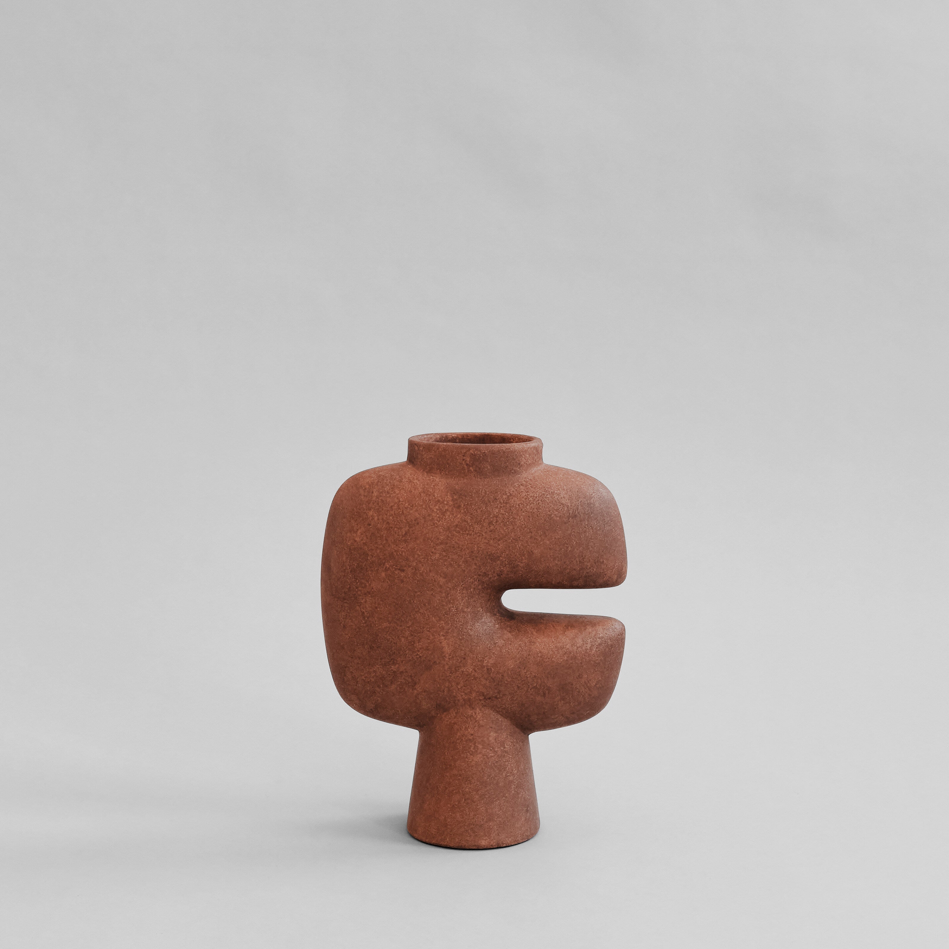 101-copenhagen-tribal-vase-medio-blumenvase-terracotta image 1
