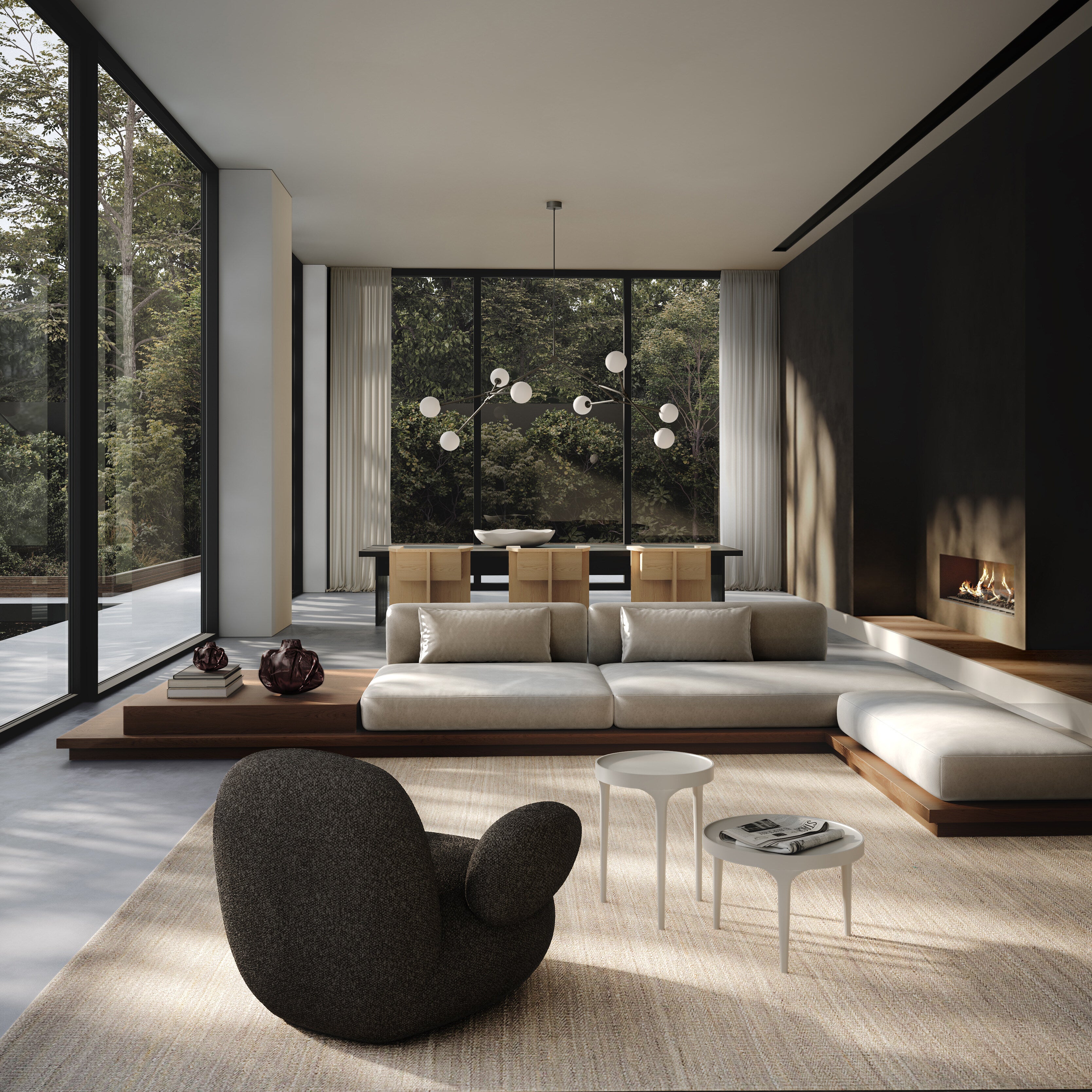 101-copenhagen-wabi-glasvase-medio-smoked-forest-mundgeblasen image 3