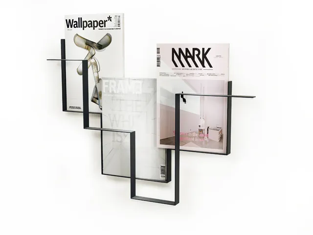 frederik-roij-guidelines-zeitschriftenhalter-wand-metall image 1