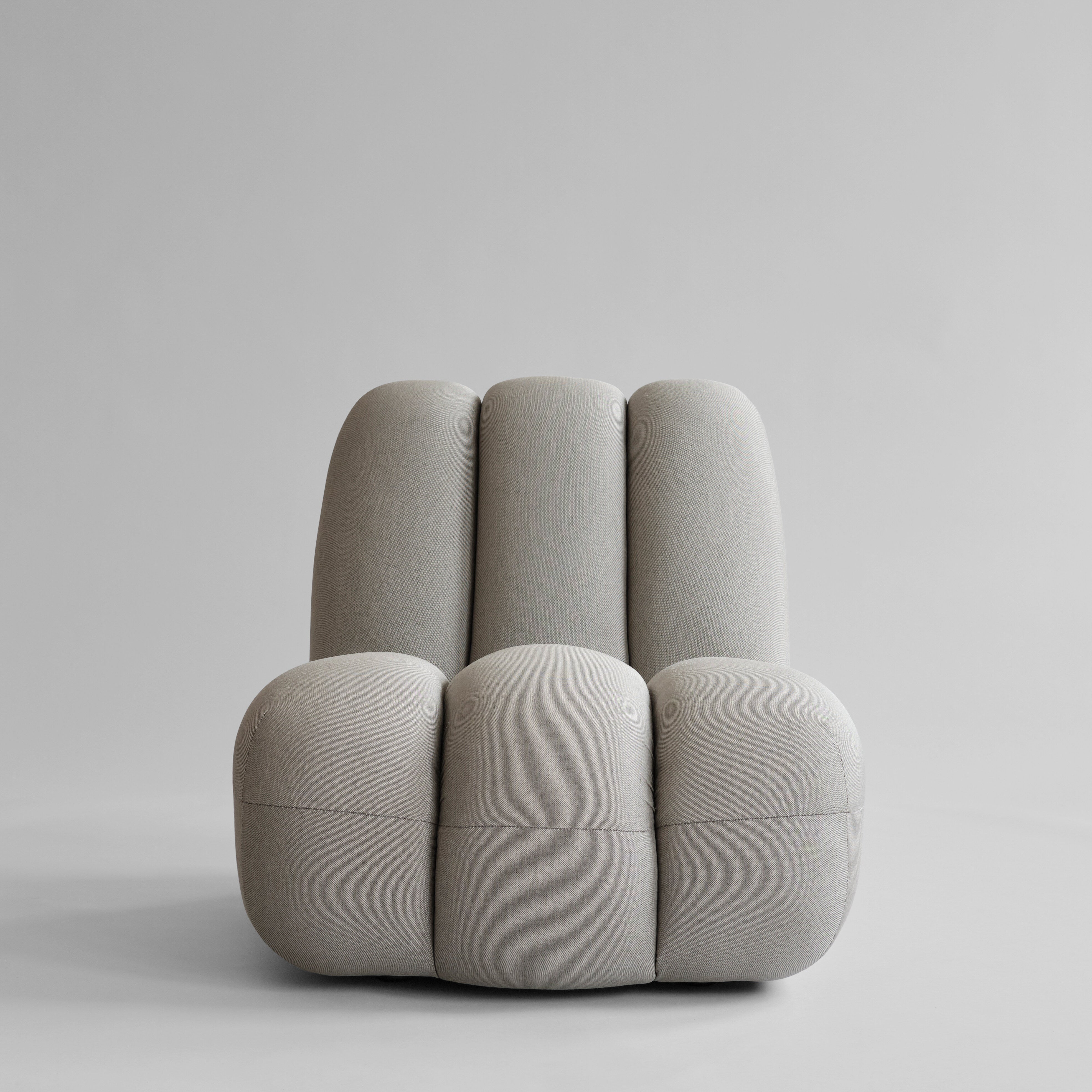 101-copenhagen-toe-chair-loungesessel-taupe-stoff image 1