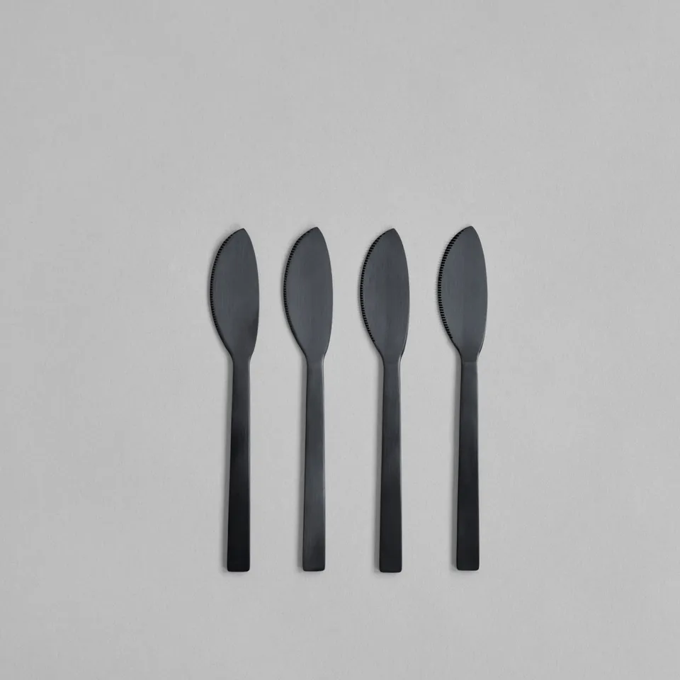 101-copenhagen-kogei-buttermesser-schwarz-metall image 1