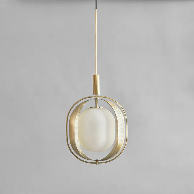 101-copenhagen-pearl-pendant-messing-h-ngeleuchte-opalglas image 1