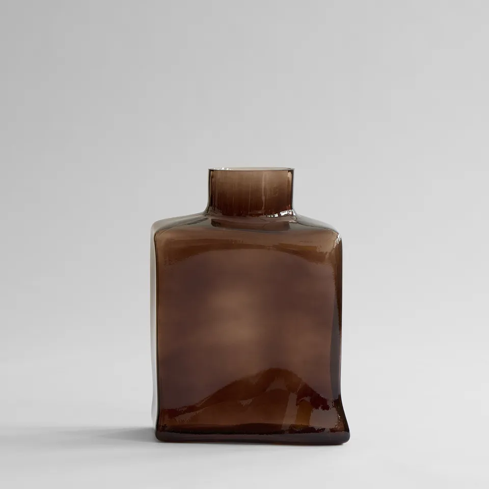 101-copenhagen-shin-vase-big-glasvase-smoked-forest-45cm image 1