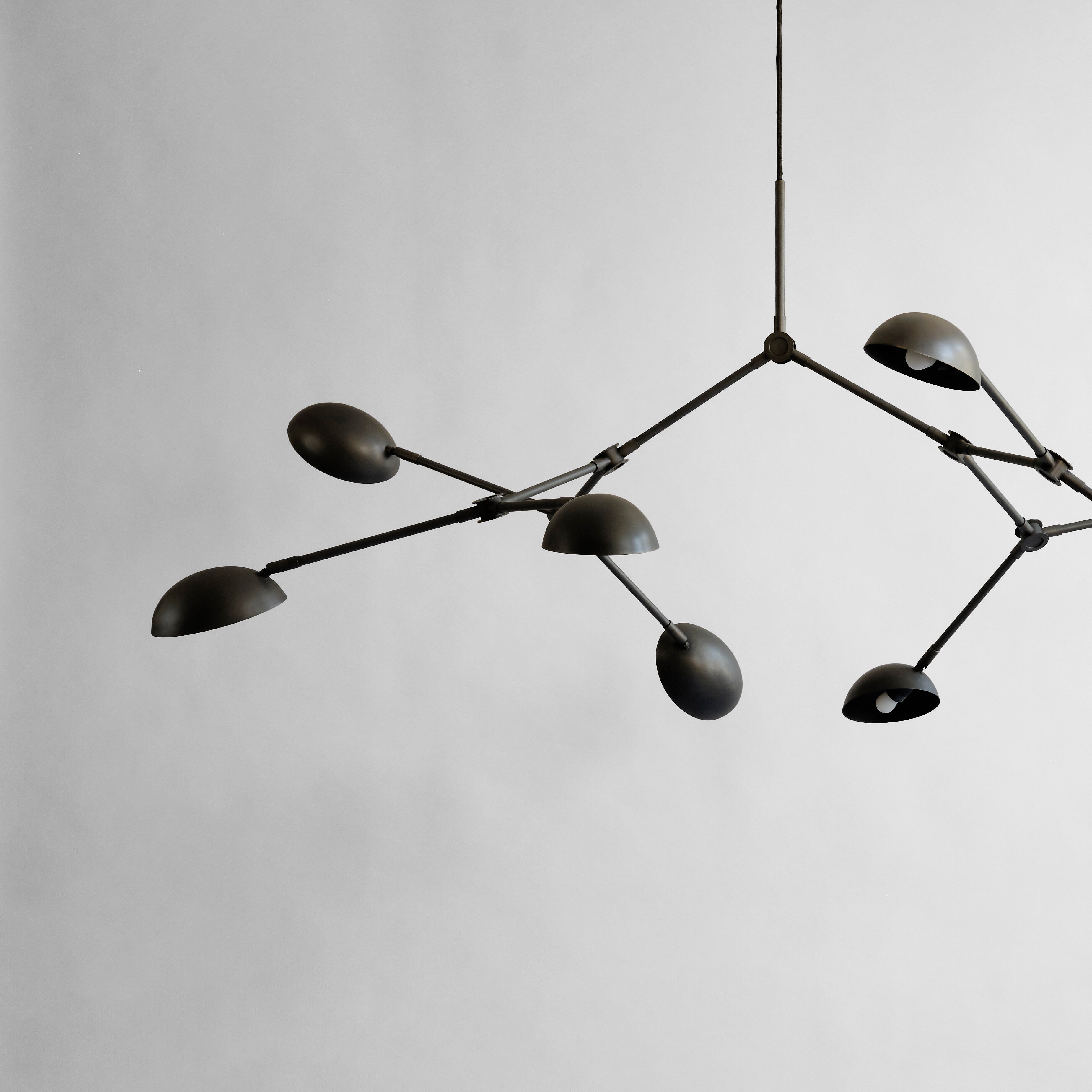 101-copenhagen-drop-kronleuchter-bronze-5m-chandelier image 1