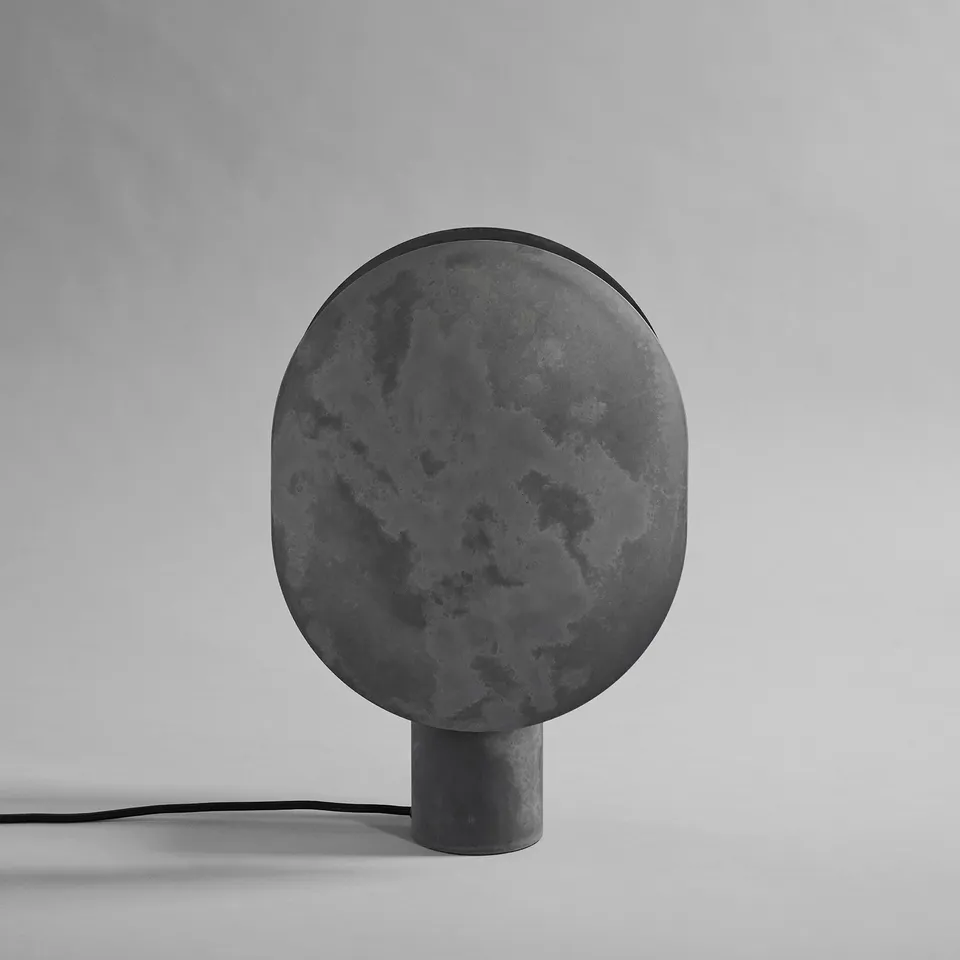 101-copenhagen-clam-tischlampe-oxidized-aluminium-e14 image 1