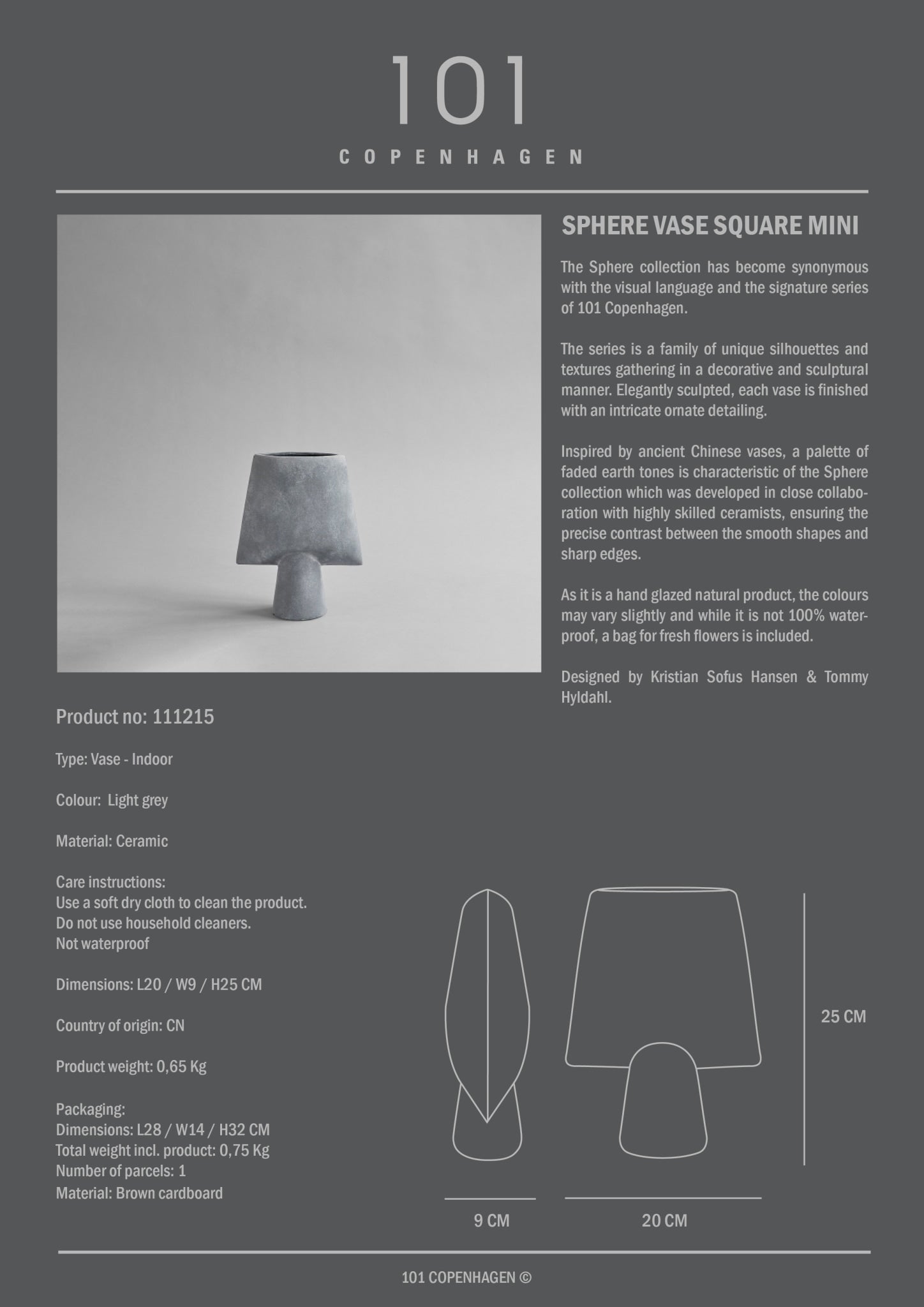 101-copenhagen-sphere-square-mini-vase-hellgrau image 7