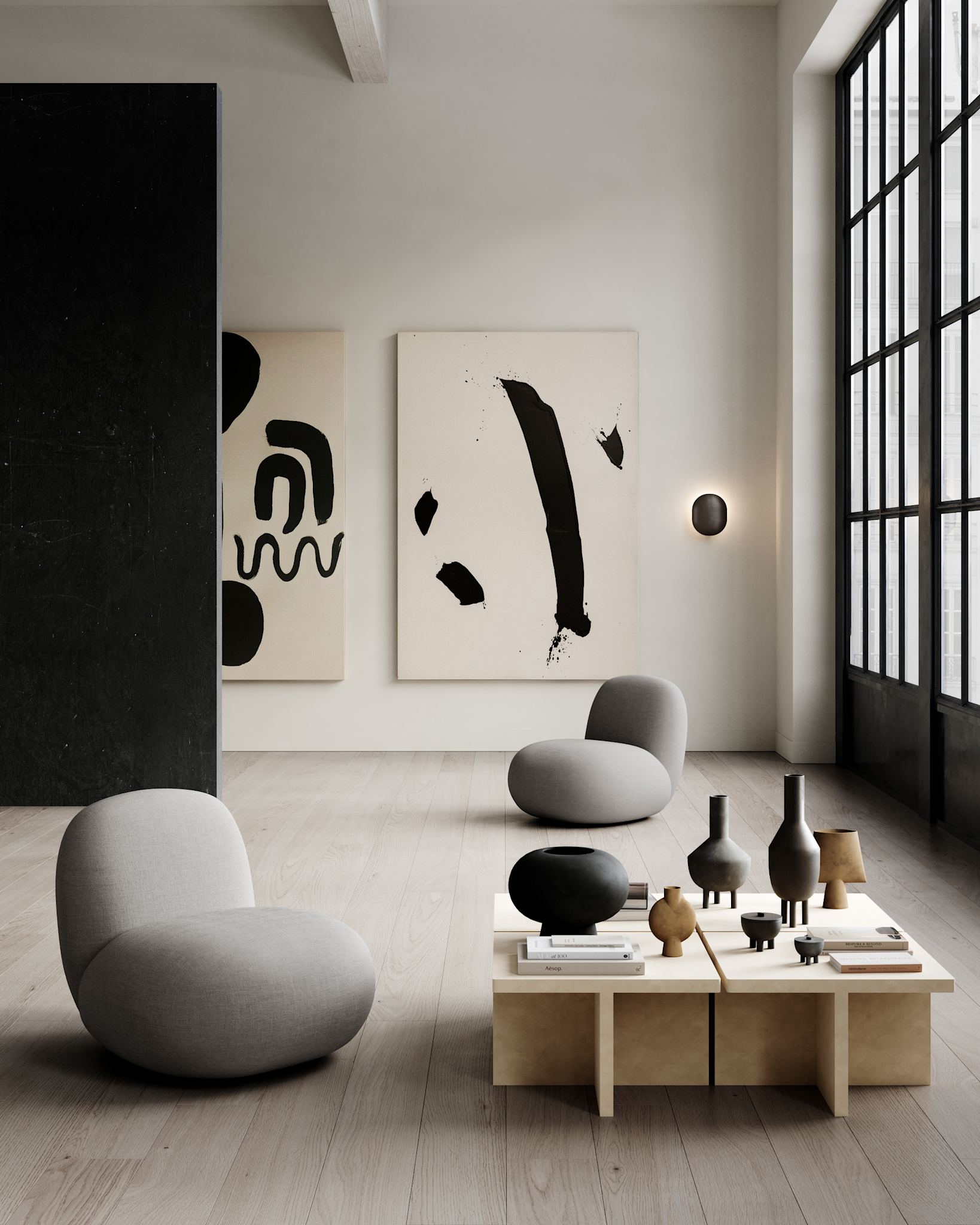 101-copenhagen-sphere-vase-bubl-mini-ocker-keramikvase image 5