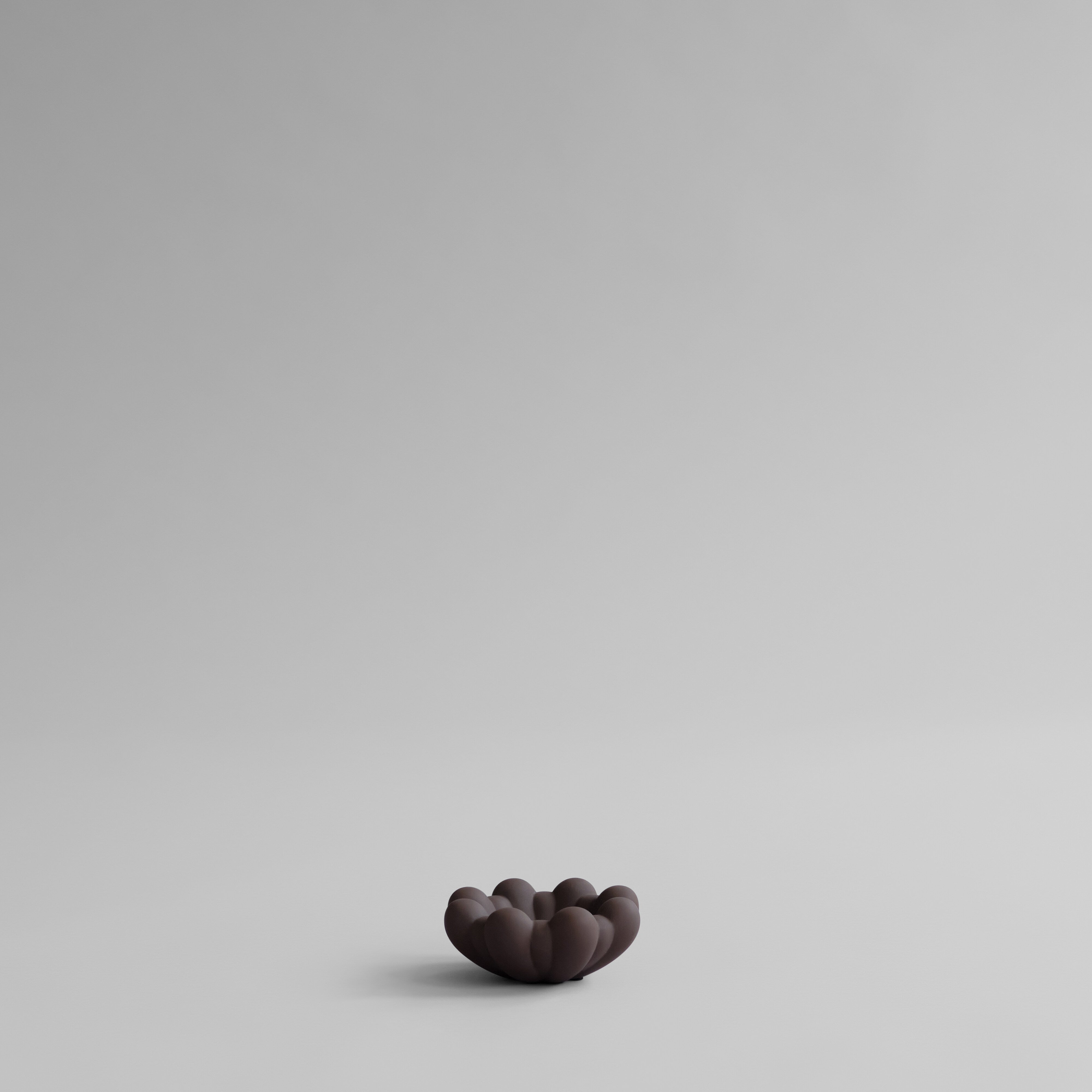 101-copenhagen-bloom-tablett-mini-keramik-chocolate-brown image 1