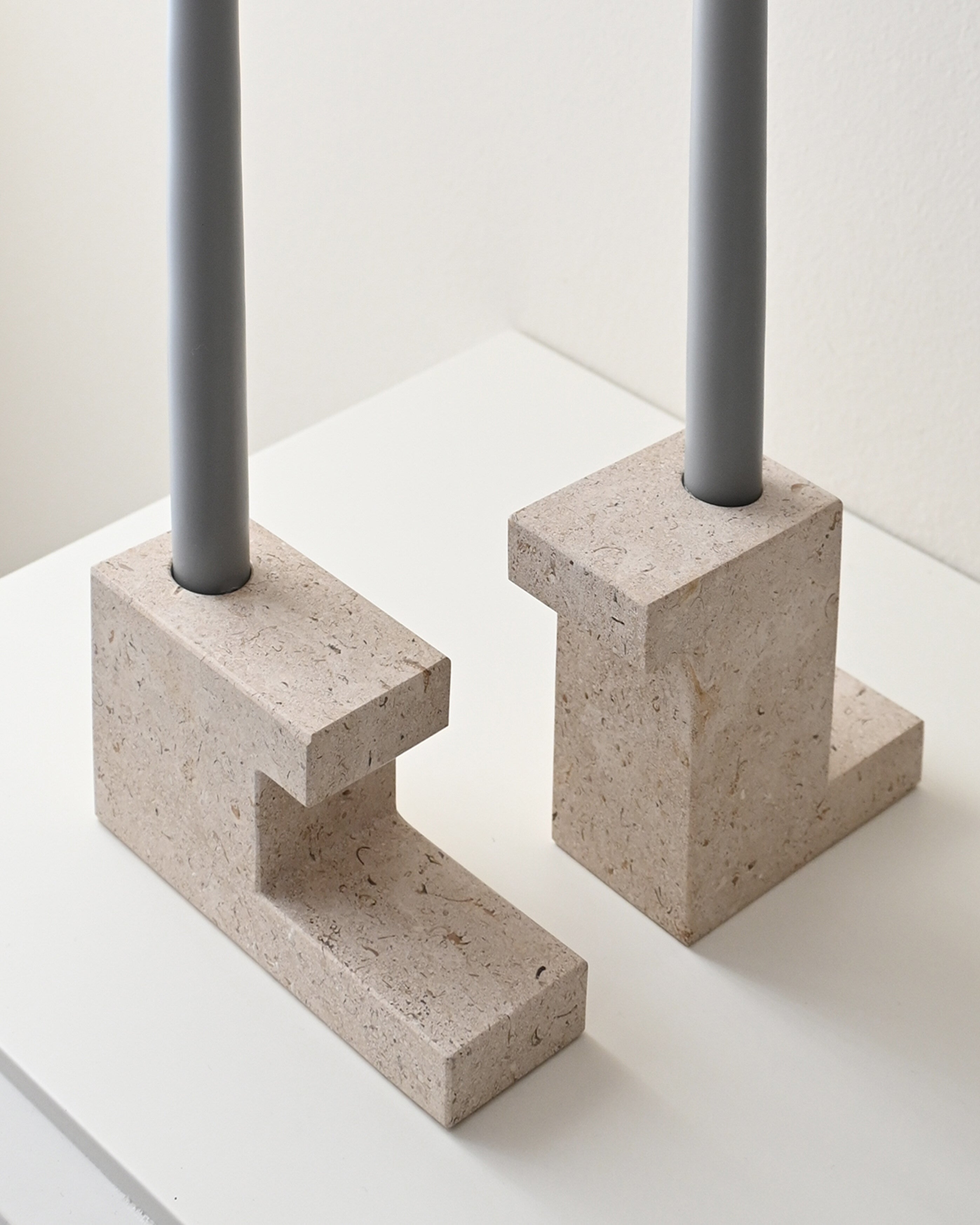 101-copenhagen-brick-candle-holder-low-kalkstein image 7