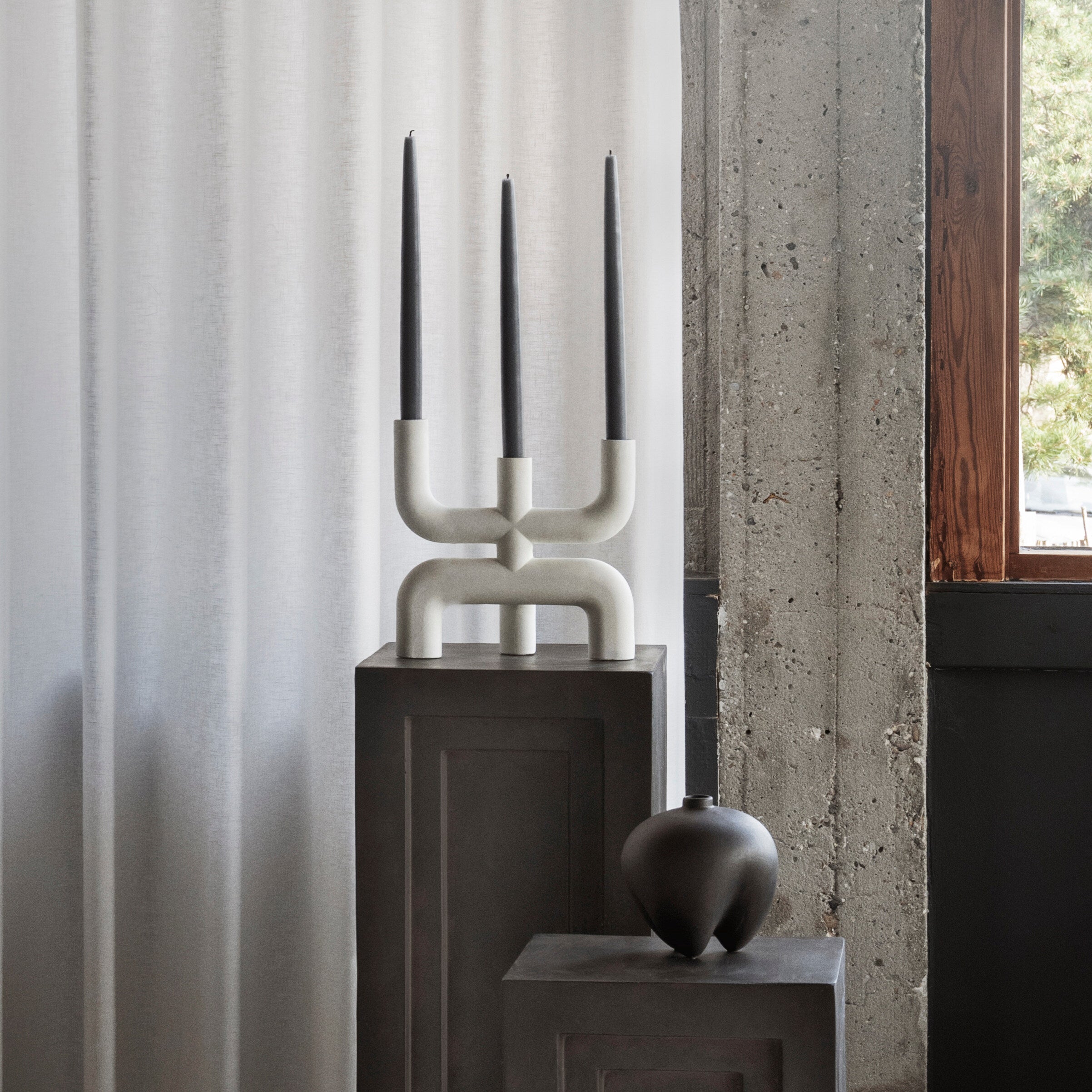 101-copenhagen-sumo-vase-petit-coffee-blumenvase-braun image 6
