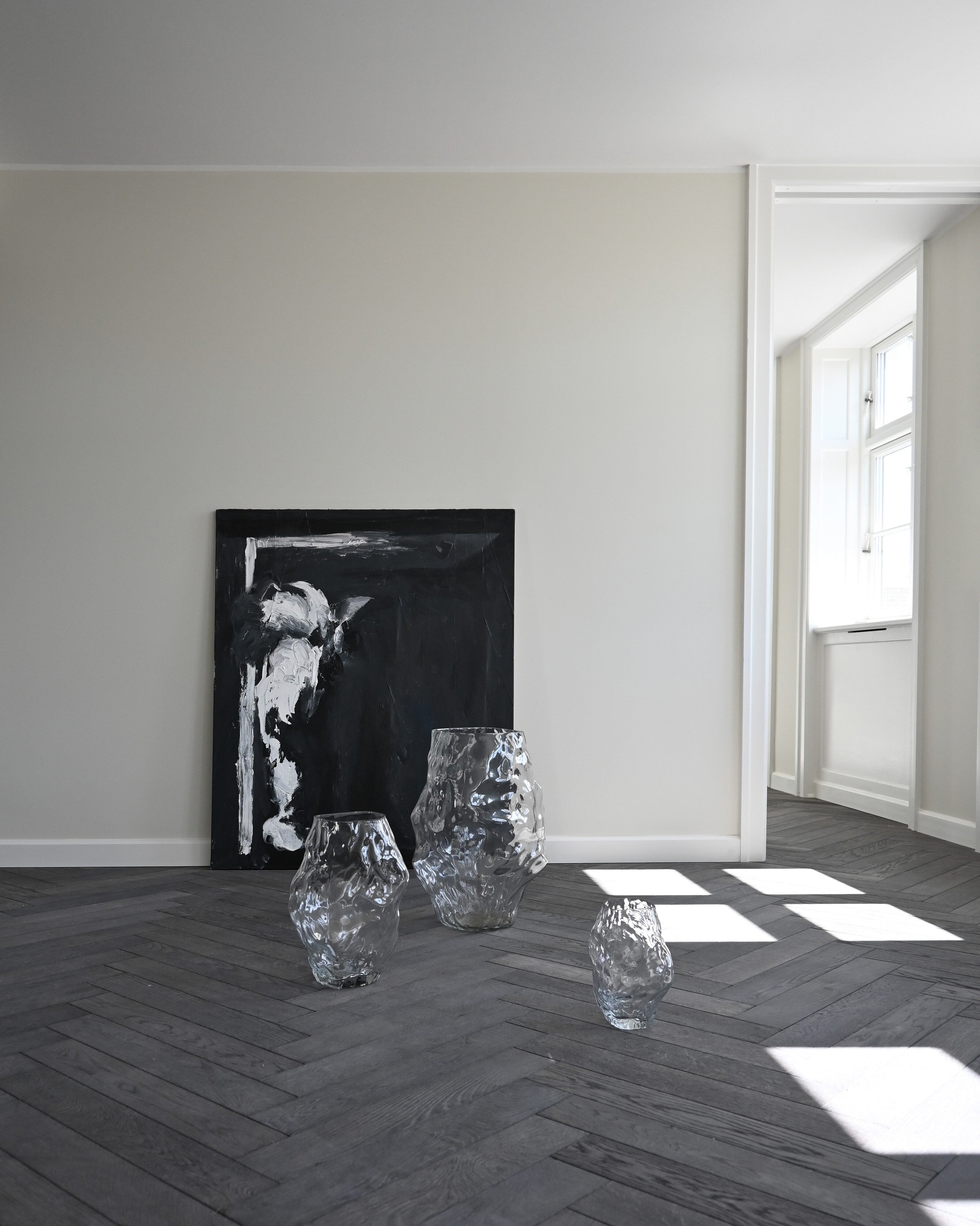 101-copenhagen-katachi-medio-glasvase-clear-transparent-mundgeblasen image 4