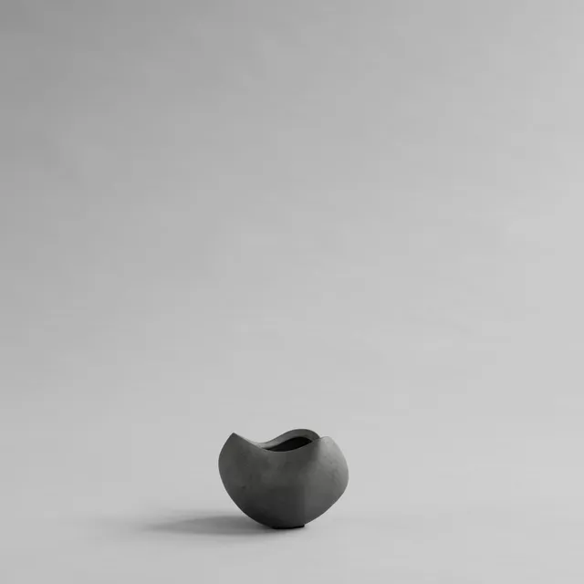 101-copenhagen-curve-bowl-mini-schale-dunkelgrau-keramik image 1