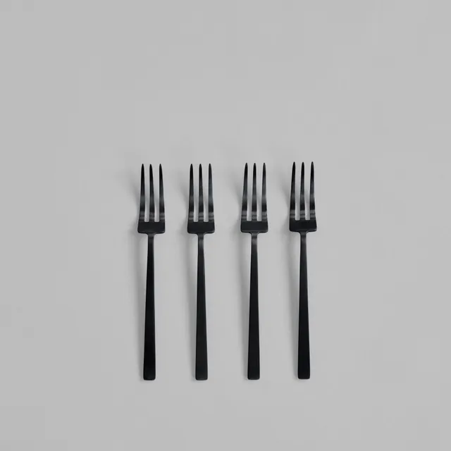 101-copenhagen-kogei-dessertgabel-black-besteck-schwarz image 1