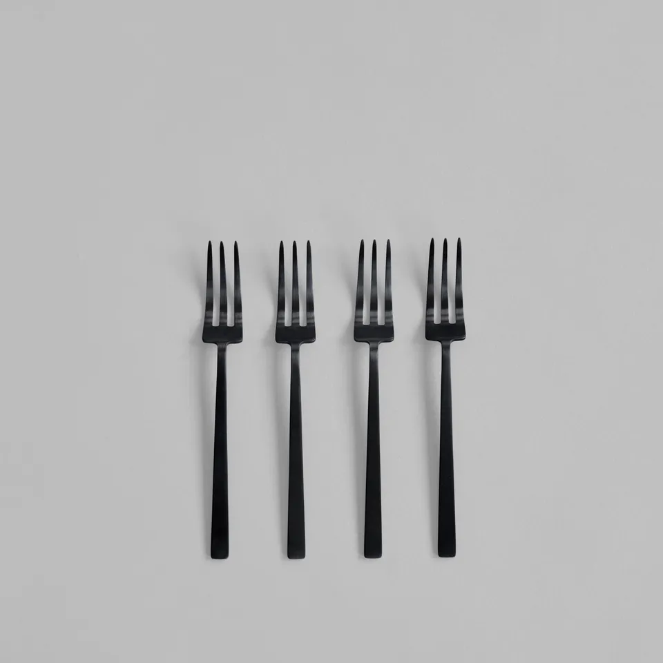 101-copenhagen-kogei-dessertgabel-black-besteck-schwarz image 1