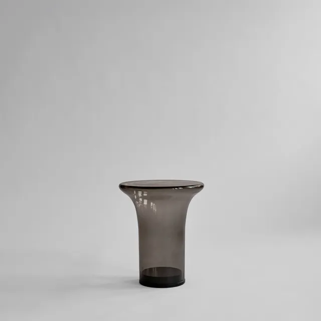 101-copenhagen-trumpet-beistelltisch-tall-smoked-forest-glas image 1
