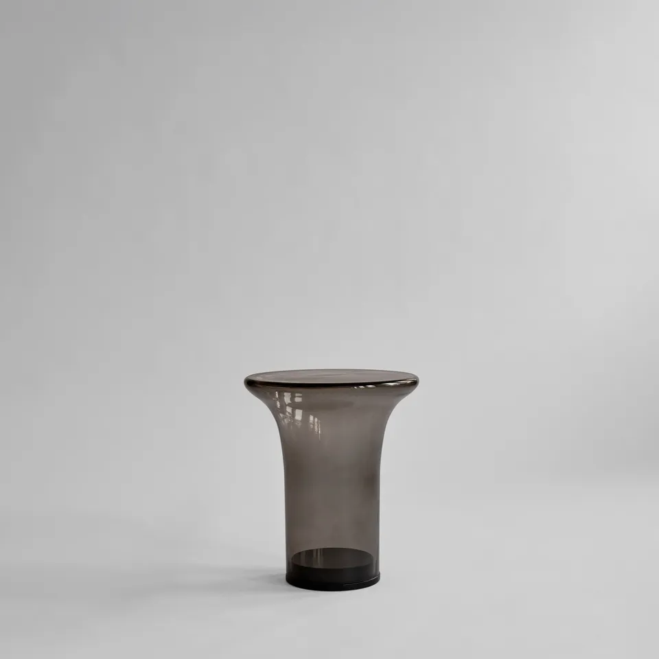 101-copenhagen-trumpet-beistelltisch-tall-smoked-forest-glas image 1