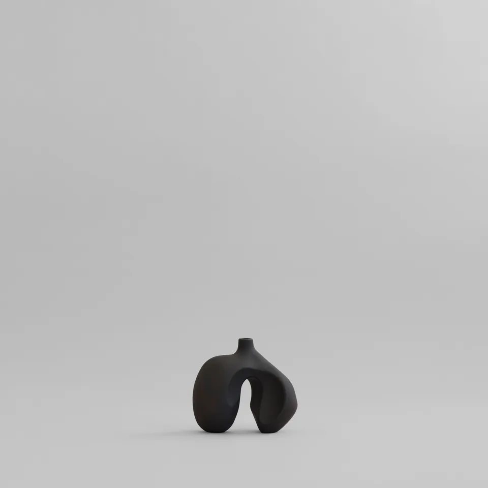 101-copenhagen-ni-vase-petit-coffee-keramik-braun image 1