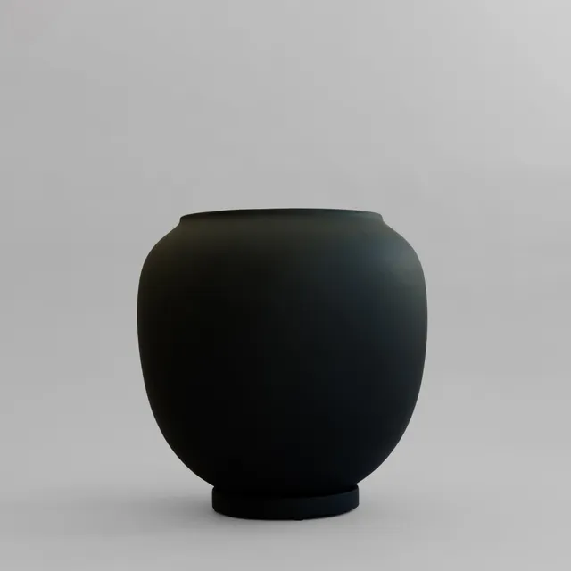 101-copenhagen-sunao-blumentopf-hexa-schwarz image 1