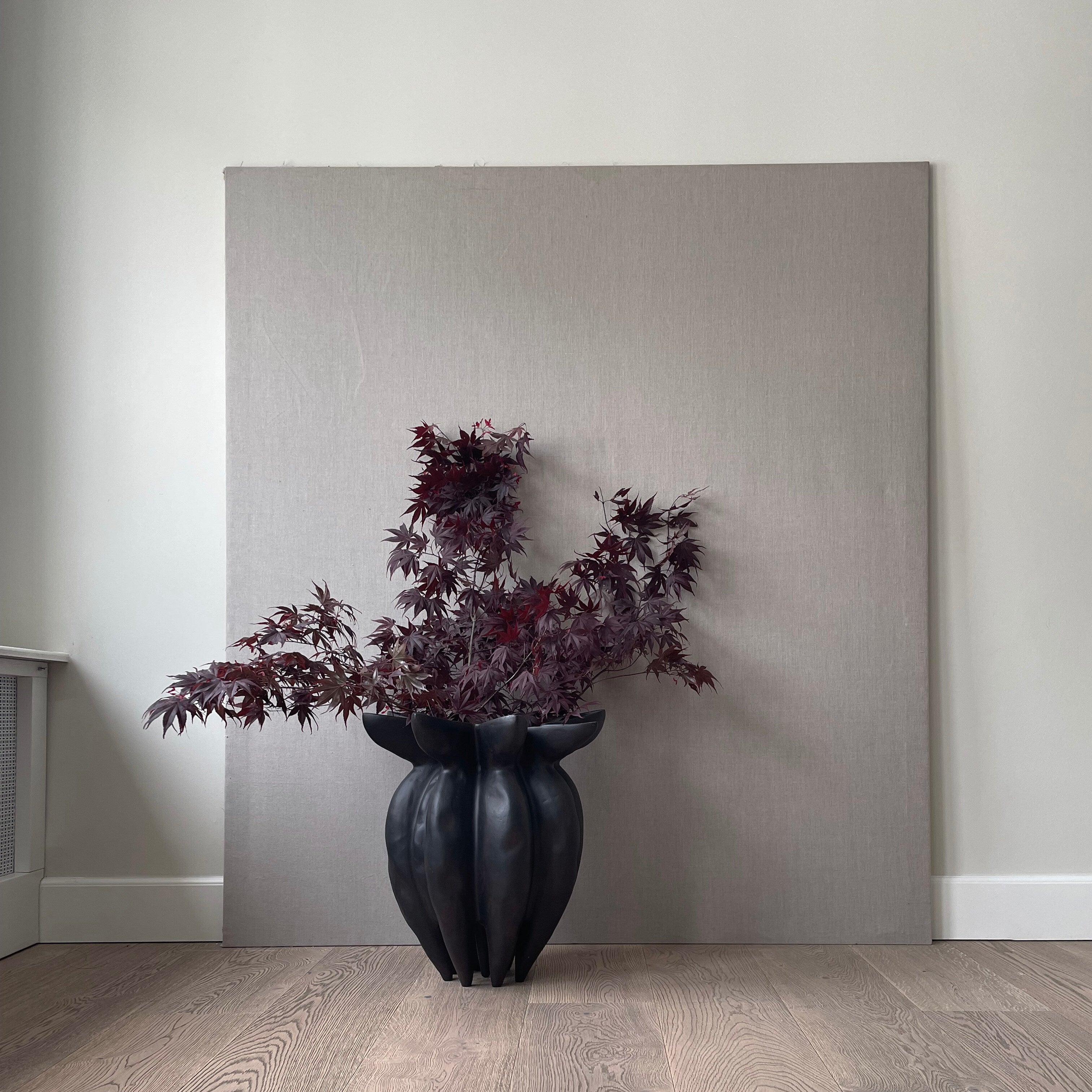 101-copenhagen-lotus-vase-big-bodenvase-coffee-keramik-gro image 5