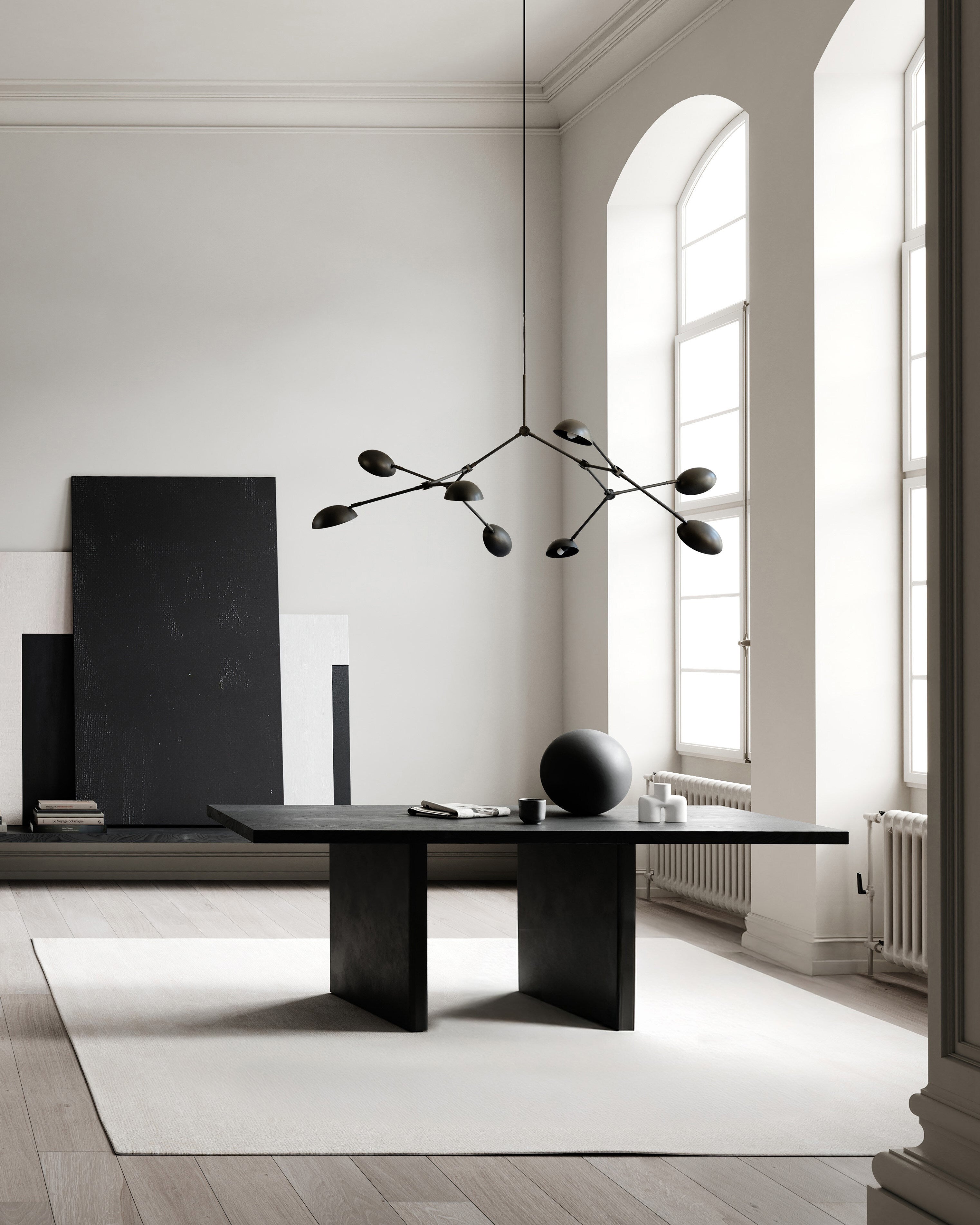101-copenhagen-drop-kronleuchter-bronze-5m-chandelier image 3