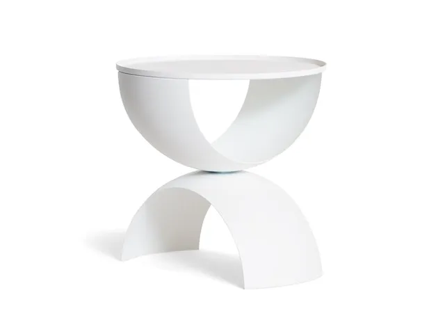 frederik-roij-bow-bow-beistelltisch-stahl-mit-eichen-einlage image 1