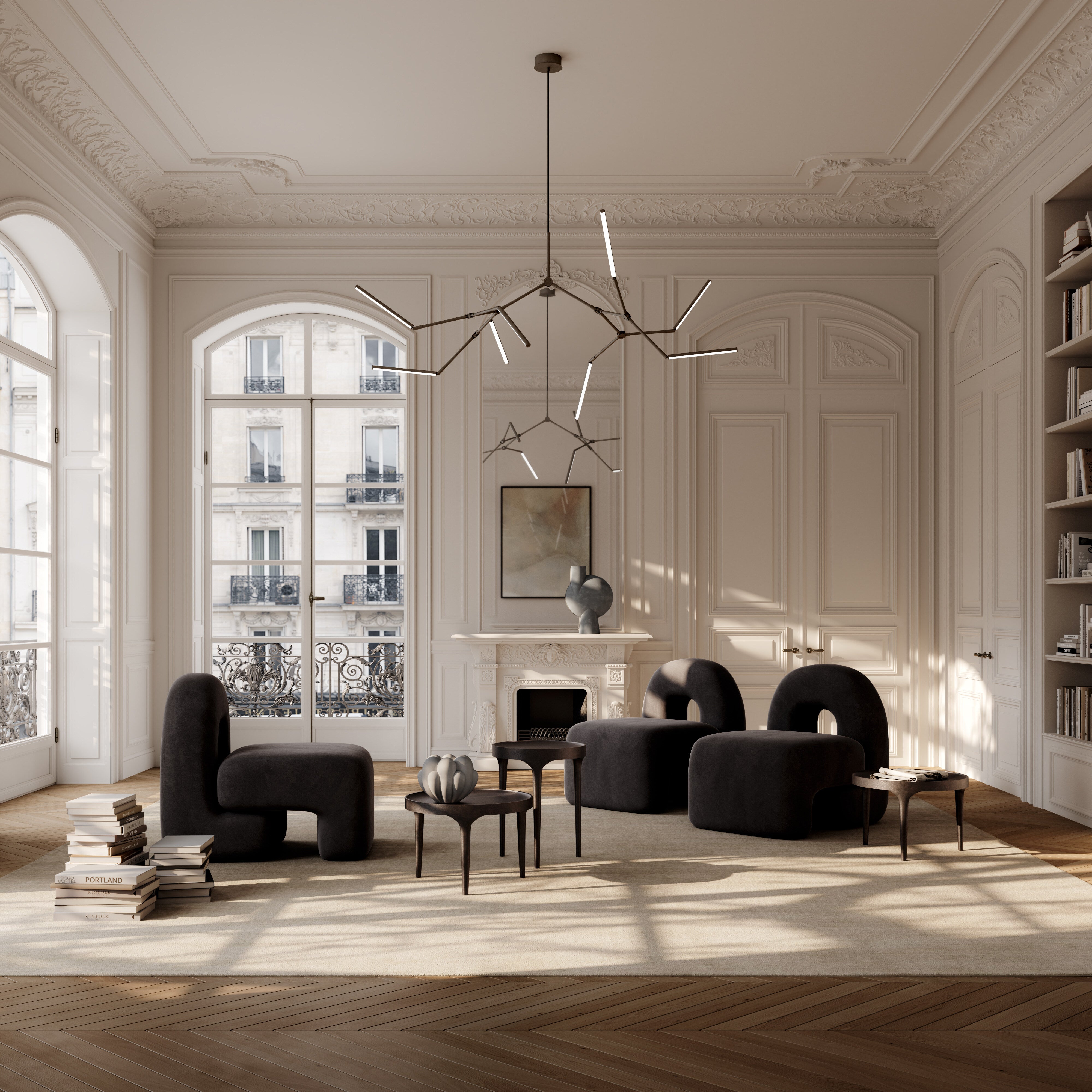 101-copenhagen-daiku-lounge-sessel-peat-wollvelours-braun image 2
