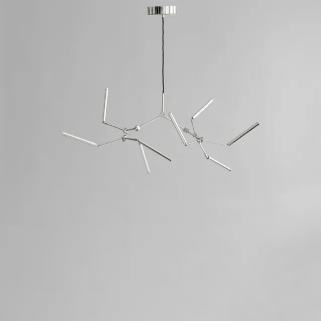 101-copenhagen-stick-chandelier-mini-kronleuchter-chrom image 1