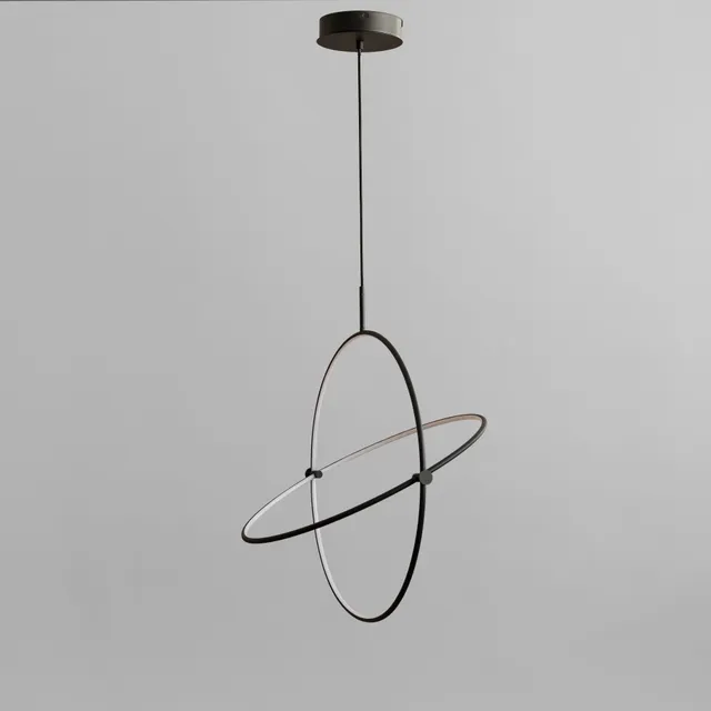 101-copenhagen-maru-pendelleuchte-60-schwarz image 1