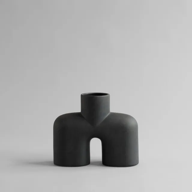 101-copenhagen-cobra-vase-uno-medio-deko-vase-coffee-25-cm image 1