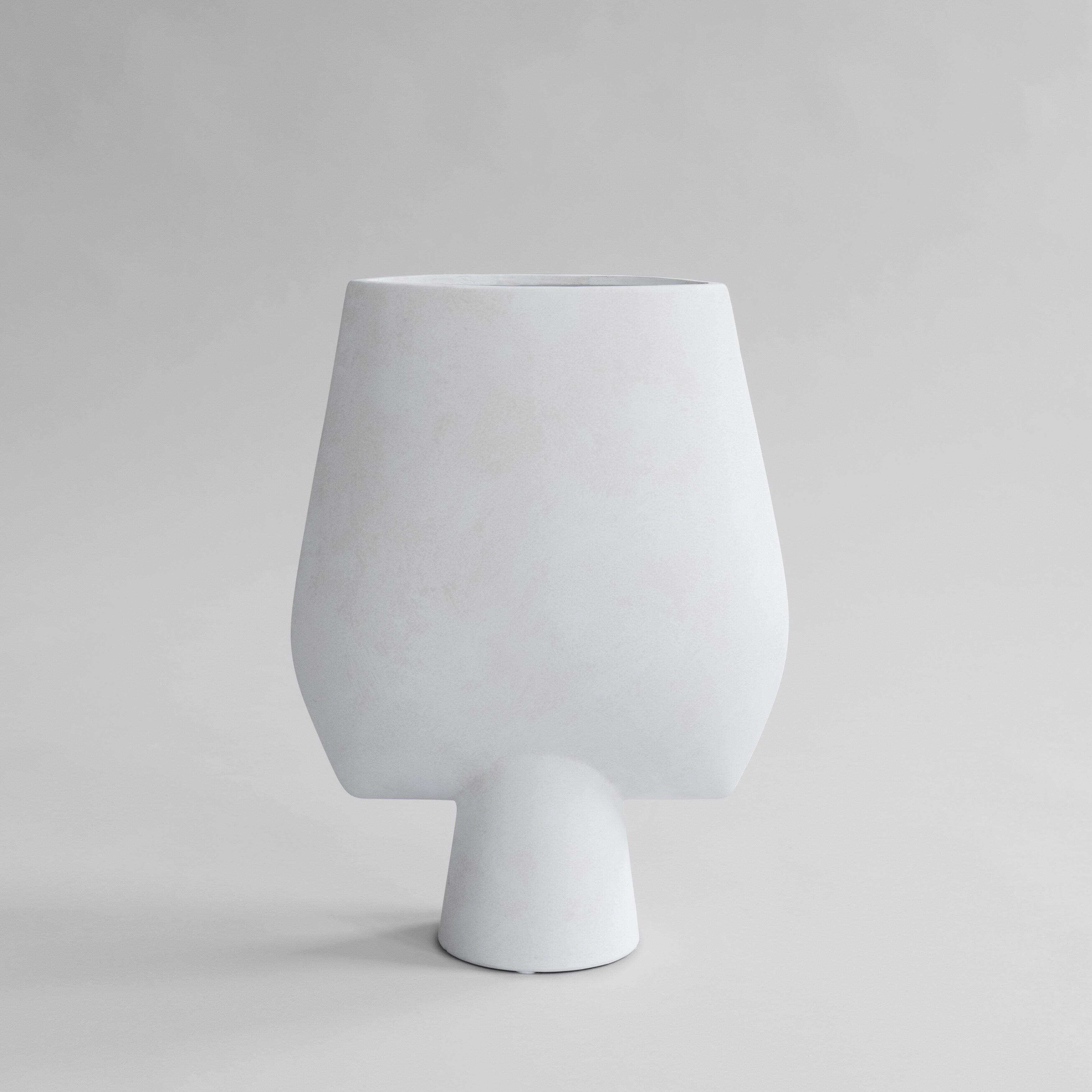 101-copenhagen-sphere-vase-square-big-blumenvase-bone-white image 1