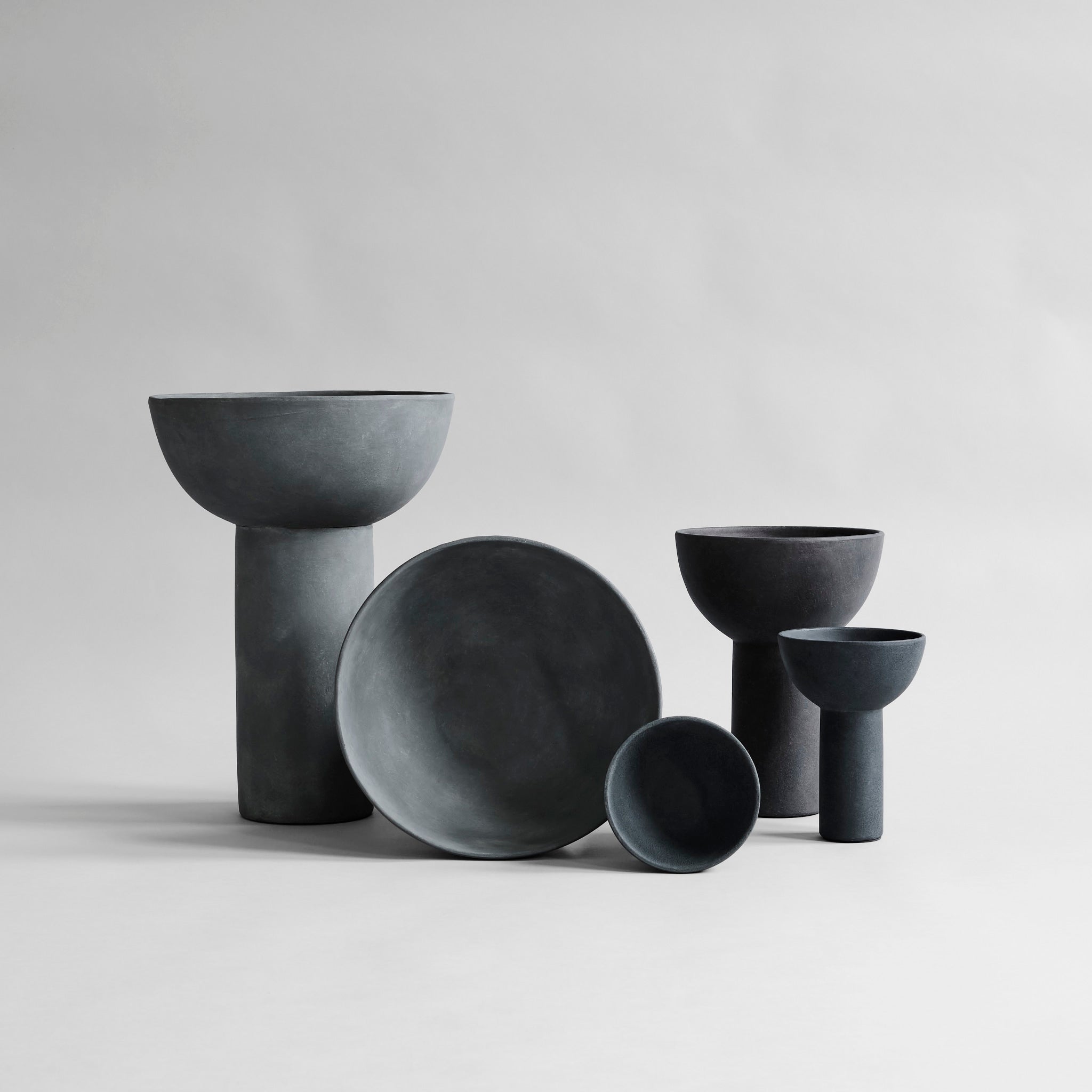 101-copenhagen-block-vase-medio-coffee-keramik image 8