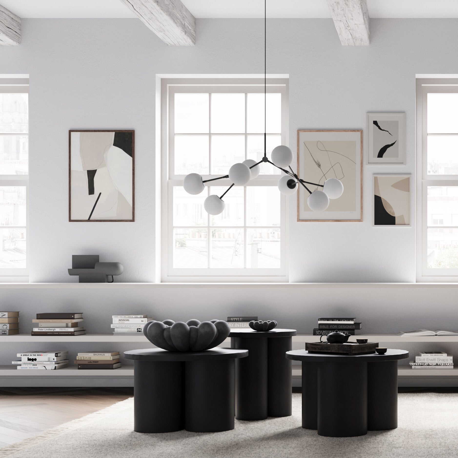 101-copenhagen-bloom-tray-mini-tablett-dark-grey image 2