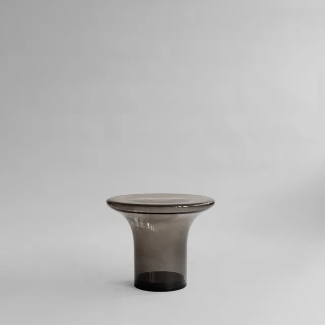 101-copenhagen-trumpet-table-low-glastisch-smoked-forest image 1