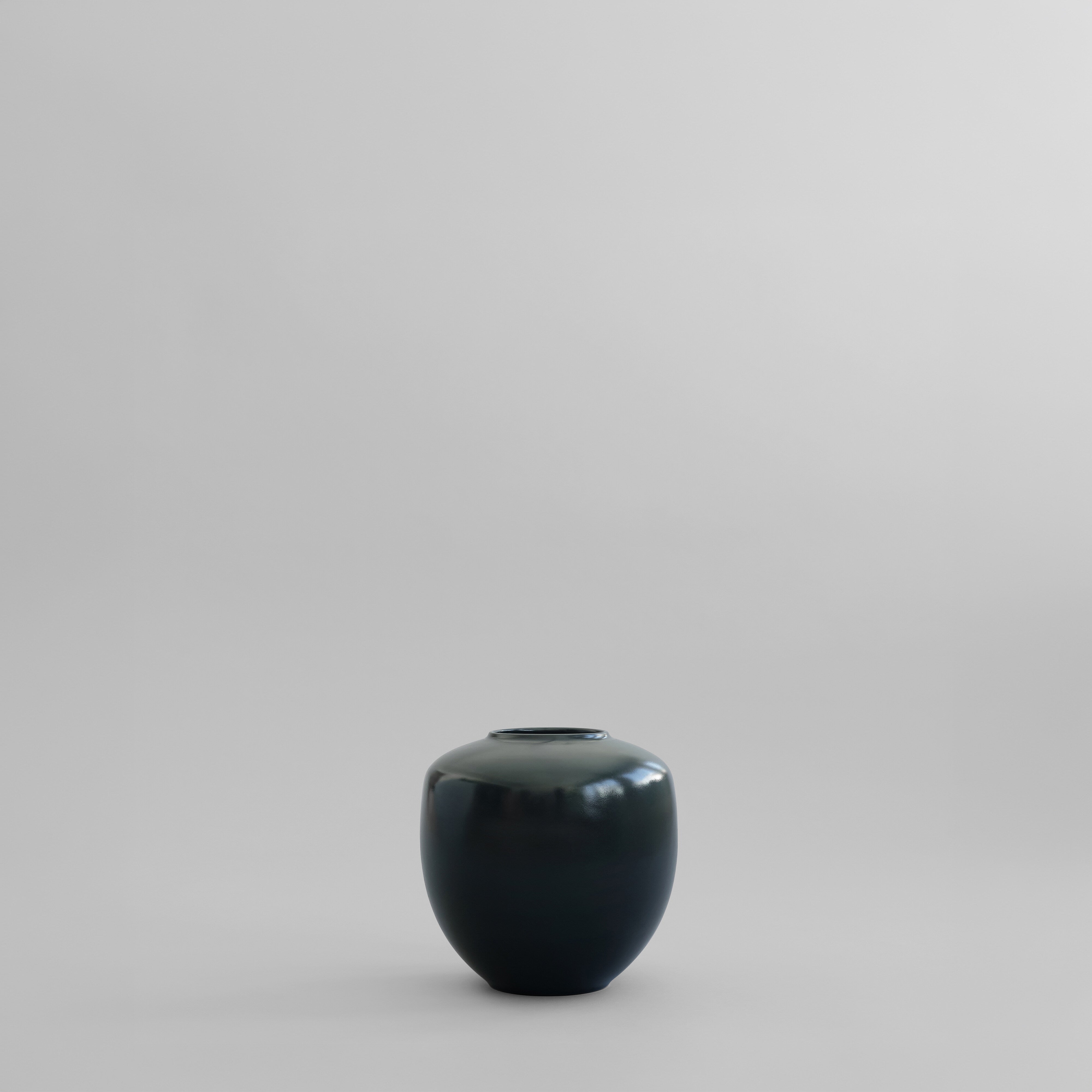 101-copenhagen-sunao-vase-mini-dark-green-keramik image 1