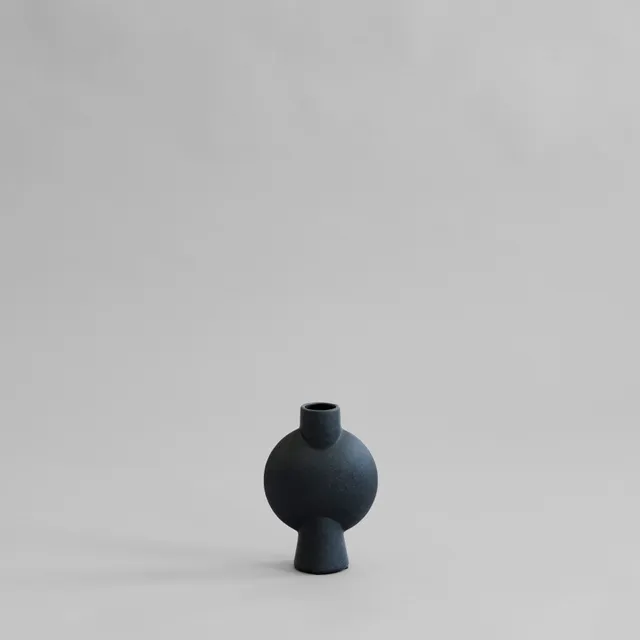 101-copenhagen-sphere-bubl-mini-blumenvase-schwarz image 1