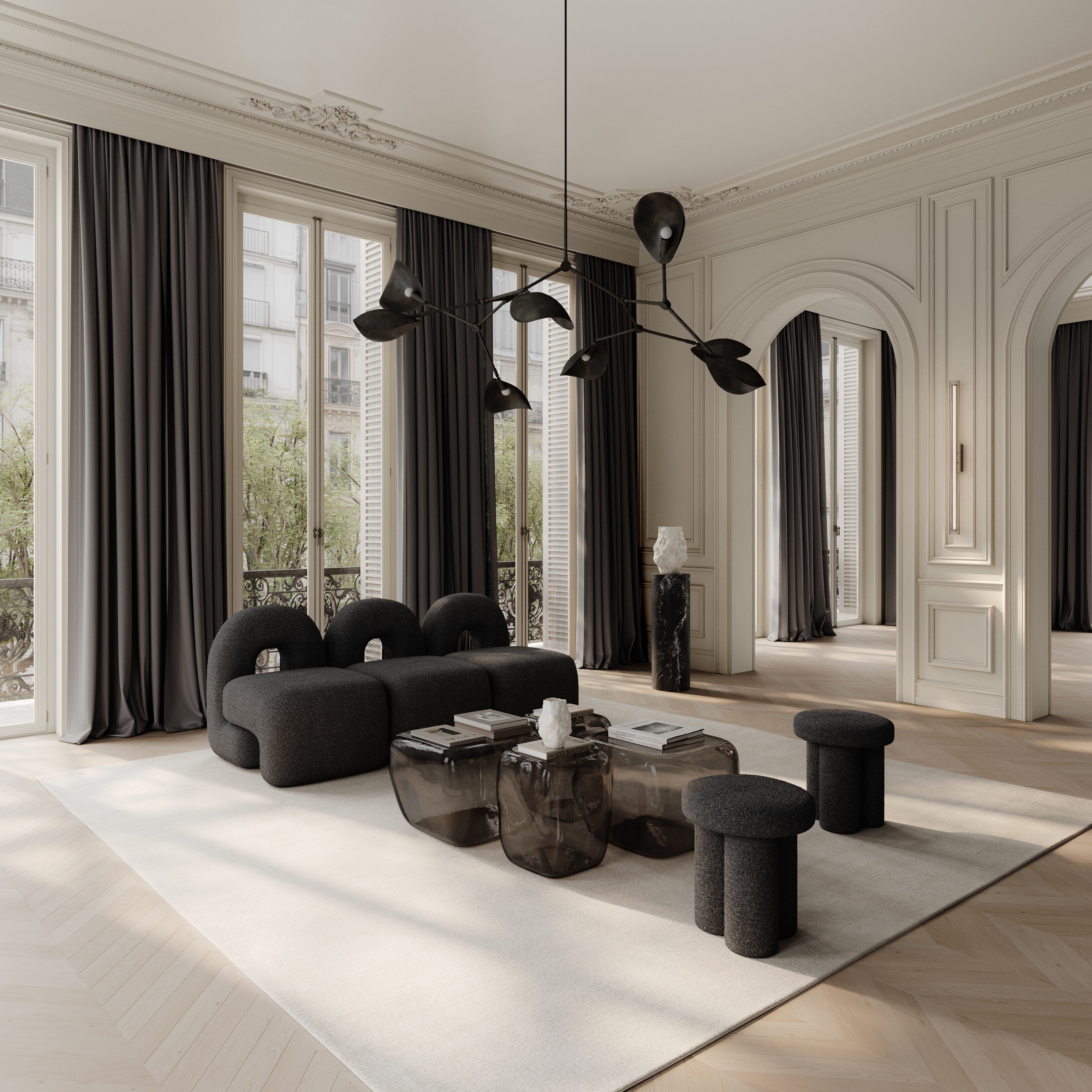 101-copenhagen-big-foot-hocker-deep-taupe-boucl image 3
