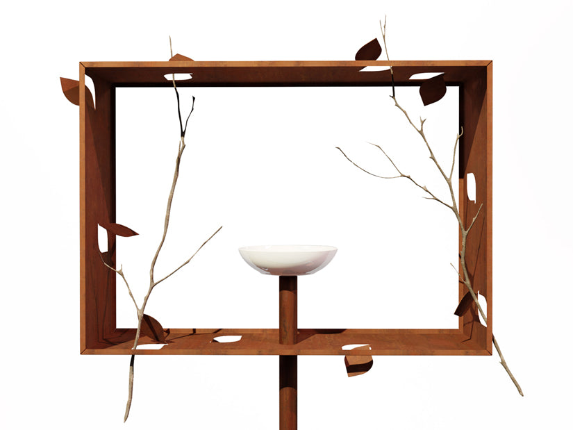 frederik-roij-framed-feeder-vogelhaus-cortenstahl-195-cm image 7