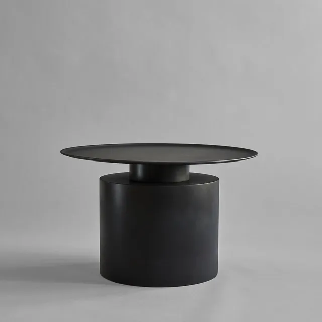 101-copenhagen-pillar-table-low-beistelltisch-burned-black image 1