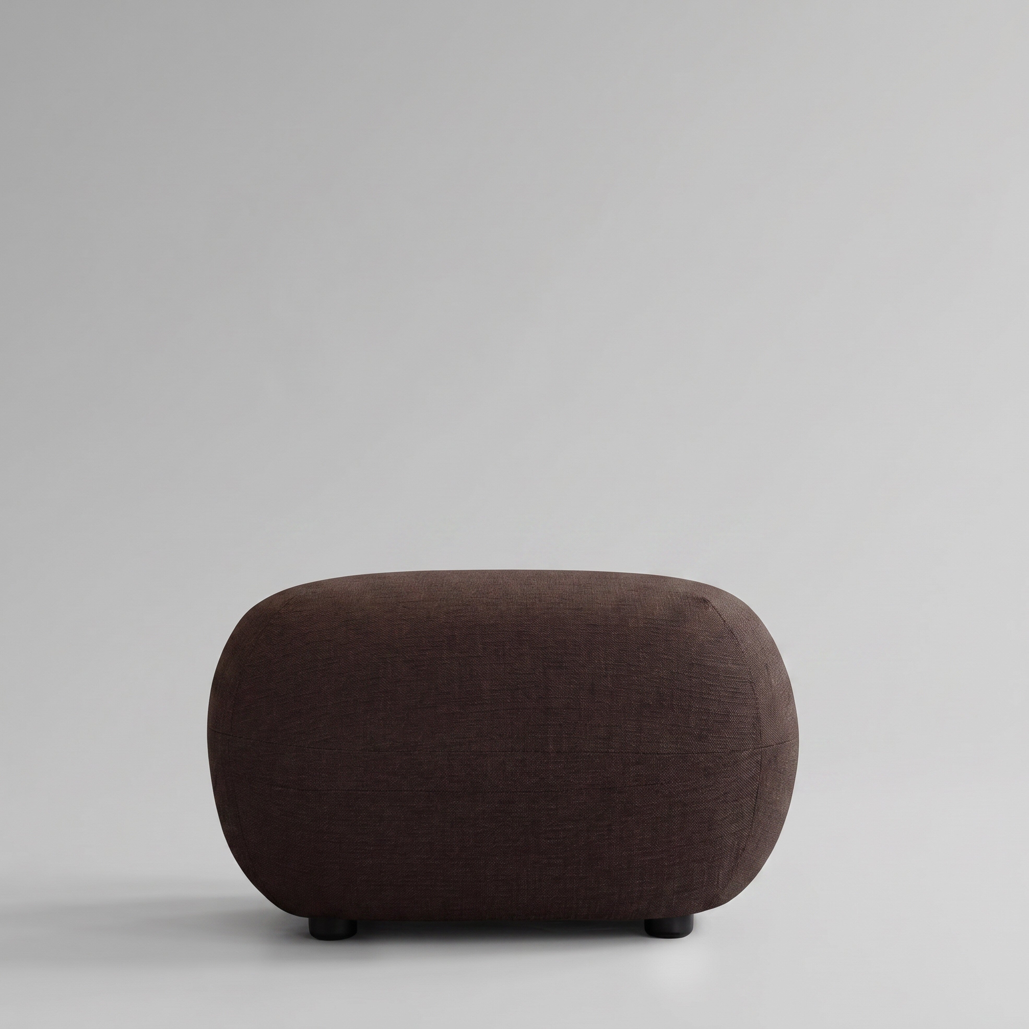 101-copenhagen-toe-ottoman-hocker-dark-brown-stoff image 1