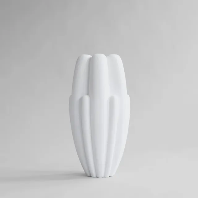 101-copenhagen-bloom-vase-slim-big-keramik-bone-white image 1