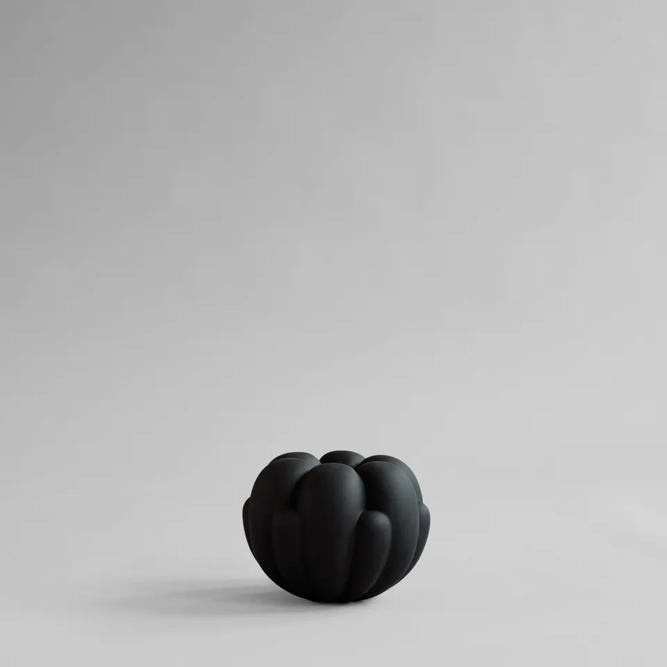 101-copenhagen-bloom-vase-petit-black-keramik-bl-tenform image 1
