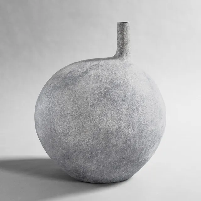 101-copenhagen-submarine-vase-big-vase-hellgrau-keramik image 1