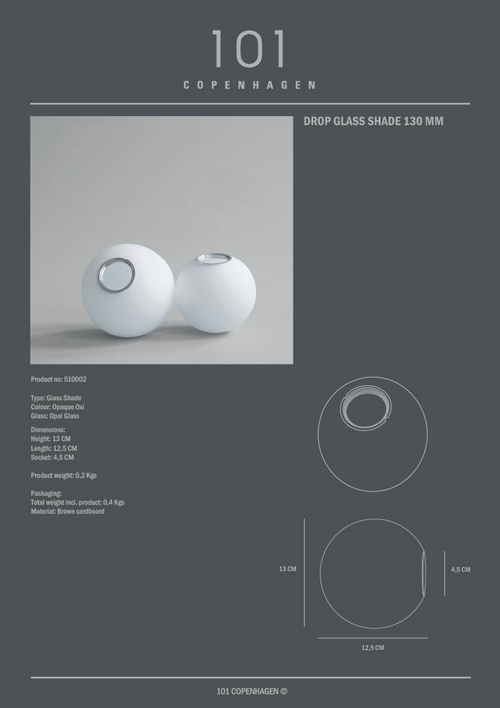 101-copenhagen-drop-glasschirm-130-mm-ersatzteil image 3