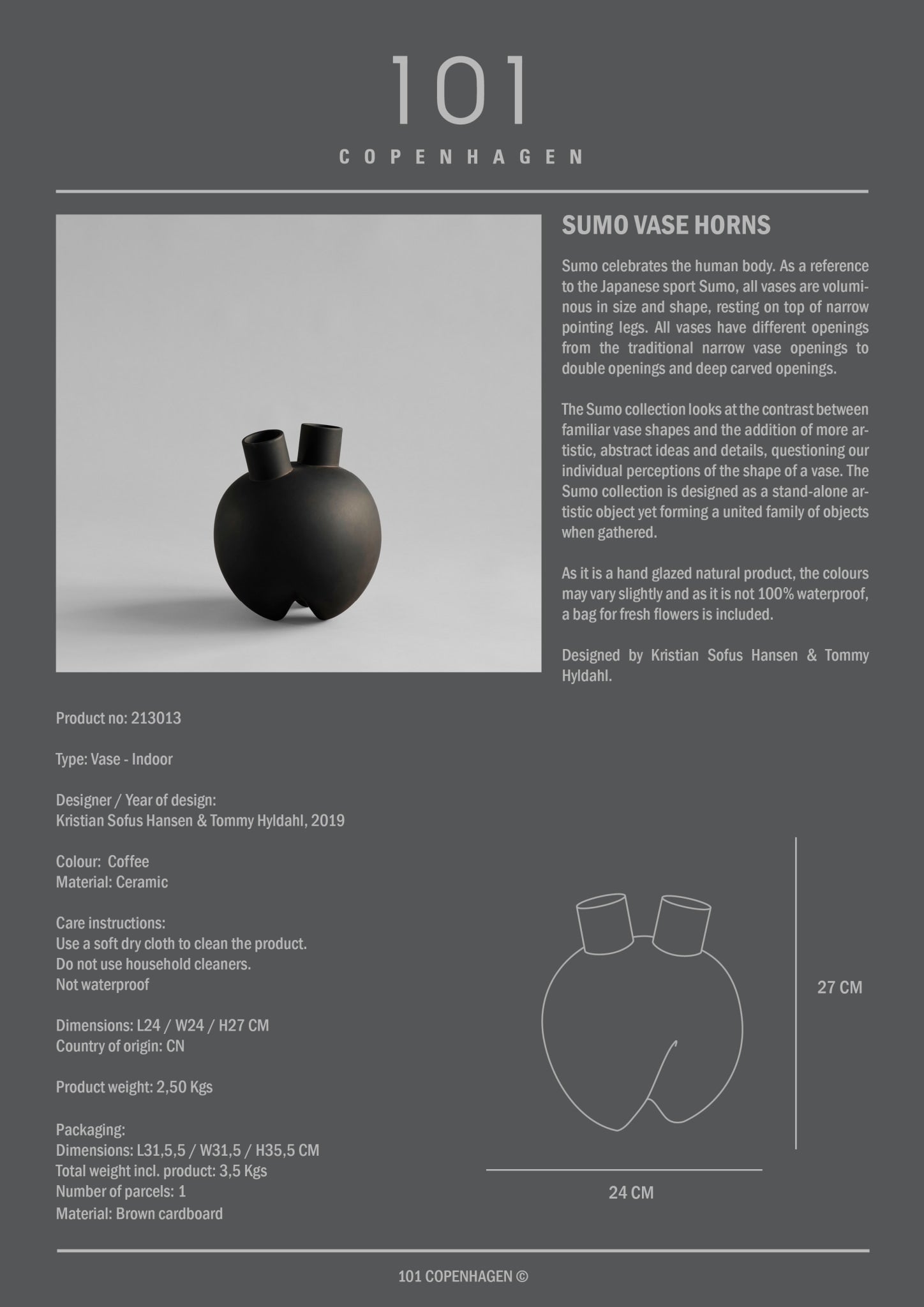 101-copenhagen-sumo-vase-horns-keramik-kaffee image 6