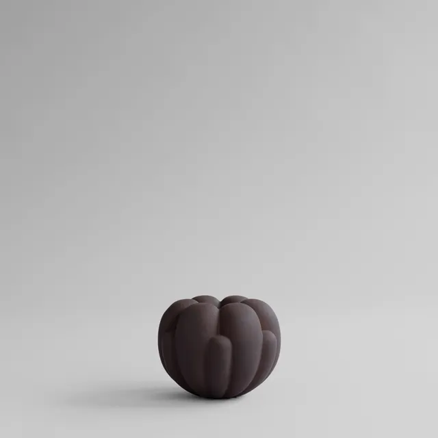 101-copenhagen-bloom-vase-petit-blumenvase-chocolate-brown-keramik image 1